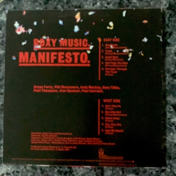 LP vintage Roxy Music “Manifesto” - Picture 2 of 3